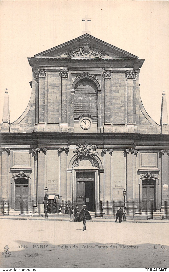 75-PARIS EGLISE DE NOTRE DAME DES VICTOIRES-N°5156-C/0227 - Kirchen