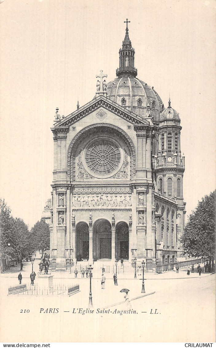 75-PARIS EGLISE SAINT AUGUSTIN-N°5156-C/0215 - Eglises