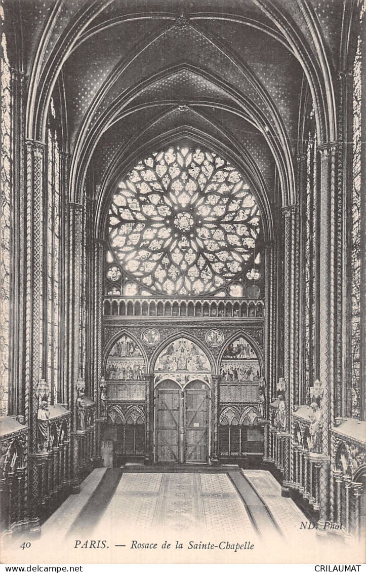 75-PARIS LA SAINTE CHAPELLE-N°5156-C/0153 - Sonstige & Ohne Zuordnung