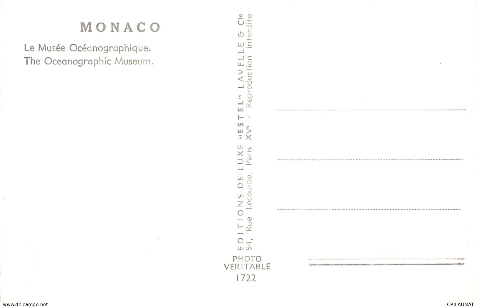 98-MONACO-N°5156-H/0109 - Other & Unclassified