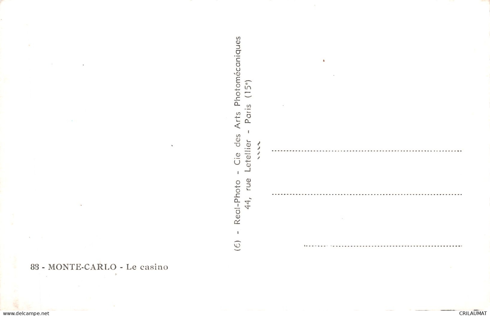 98-MONTE CARLO-N°5156-H/0021 - Other & Unclassified