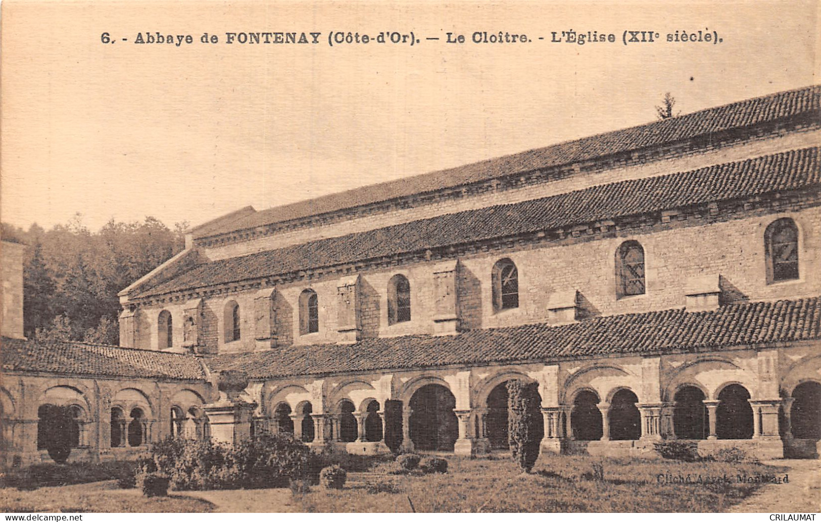 21-ABBAYE DE FONTENAY-N°5156-G/0375 - Other & Unclassified