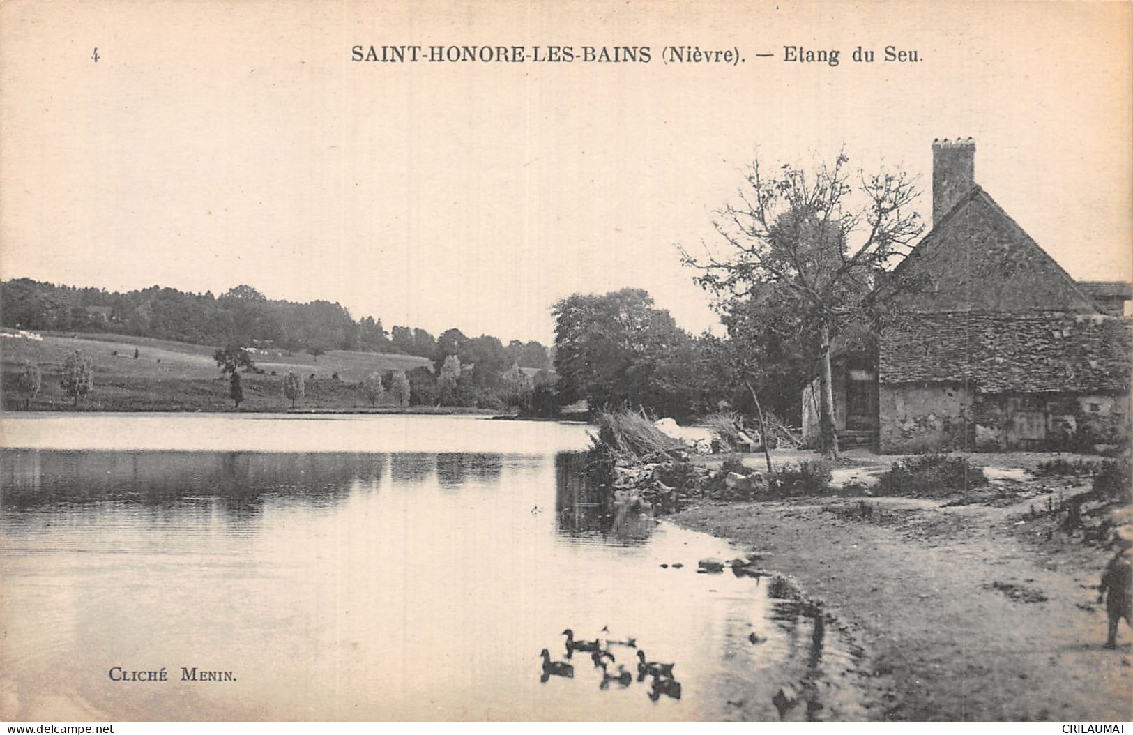 58-SAINT HONORE LES BAINS-N°5156-G/0335 - Other & Unclassified