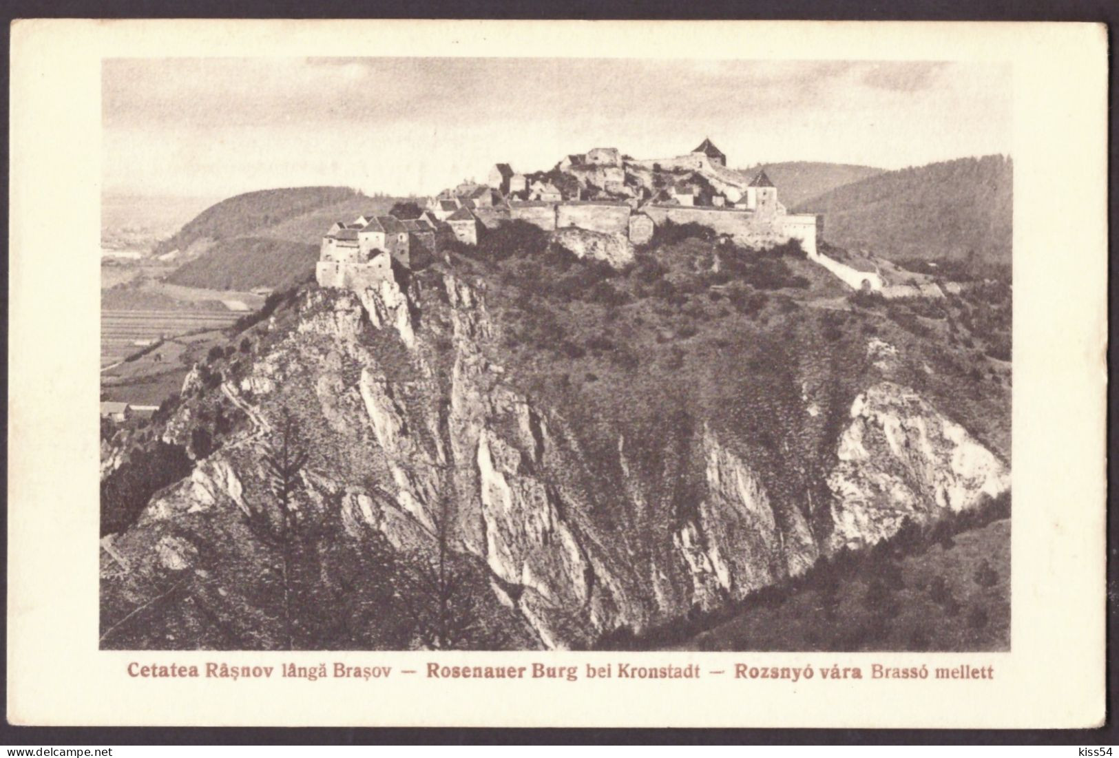 RO 47 - 23926 RASNOV, Brasov, Cetatea, Romania - Old Postcard - Unused - Roumanie