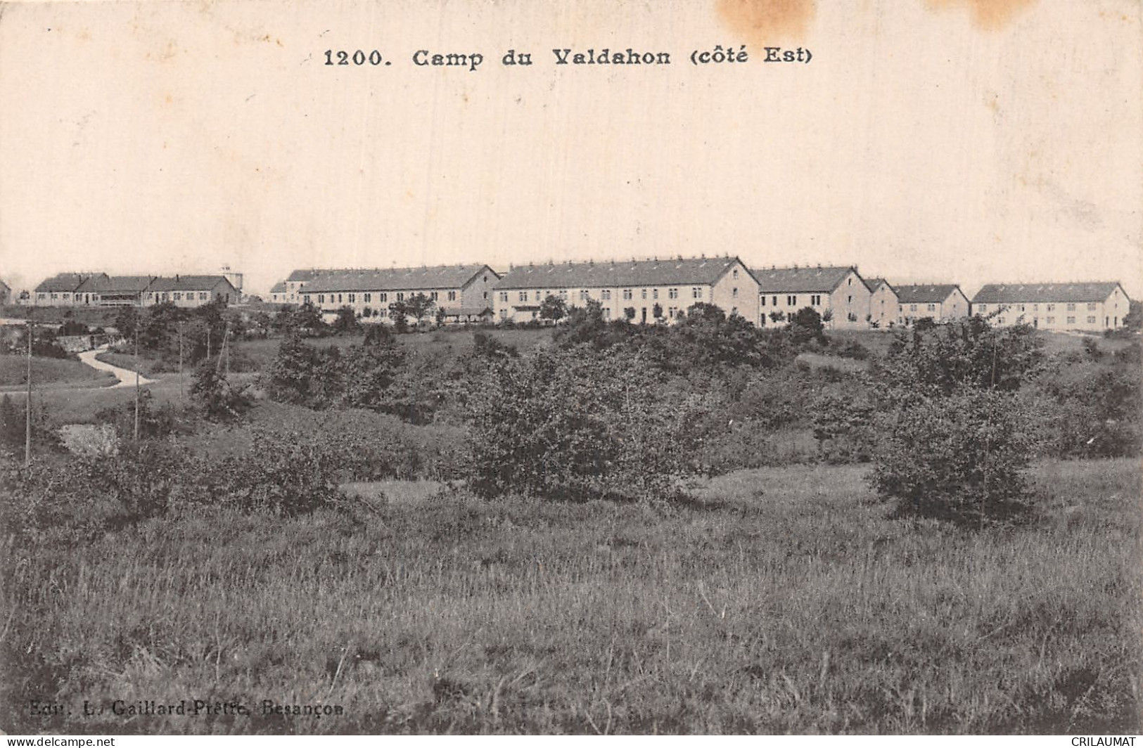 25-LE CAMP DU VALDAHON-N°5156-F/0269 - Other & Unclassified