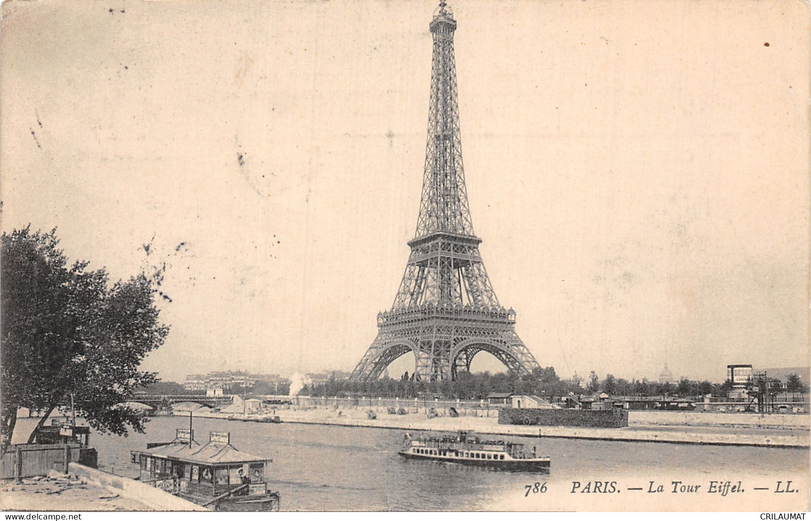 75-PARIS LA TOUR EIFFEL-N°5156-F/0093 - Tour Eiffel
