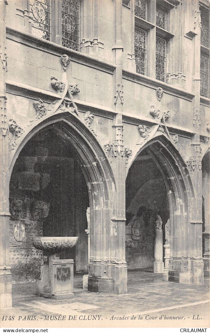 75-PARIS MUSEE DE CLUNY-N°5156-F/0077 - Musées