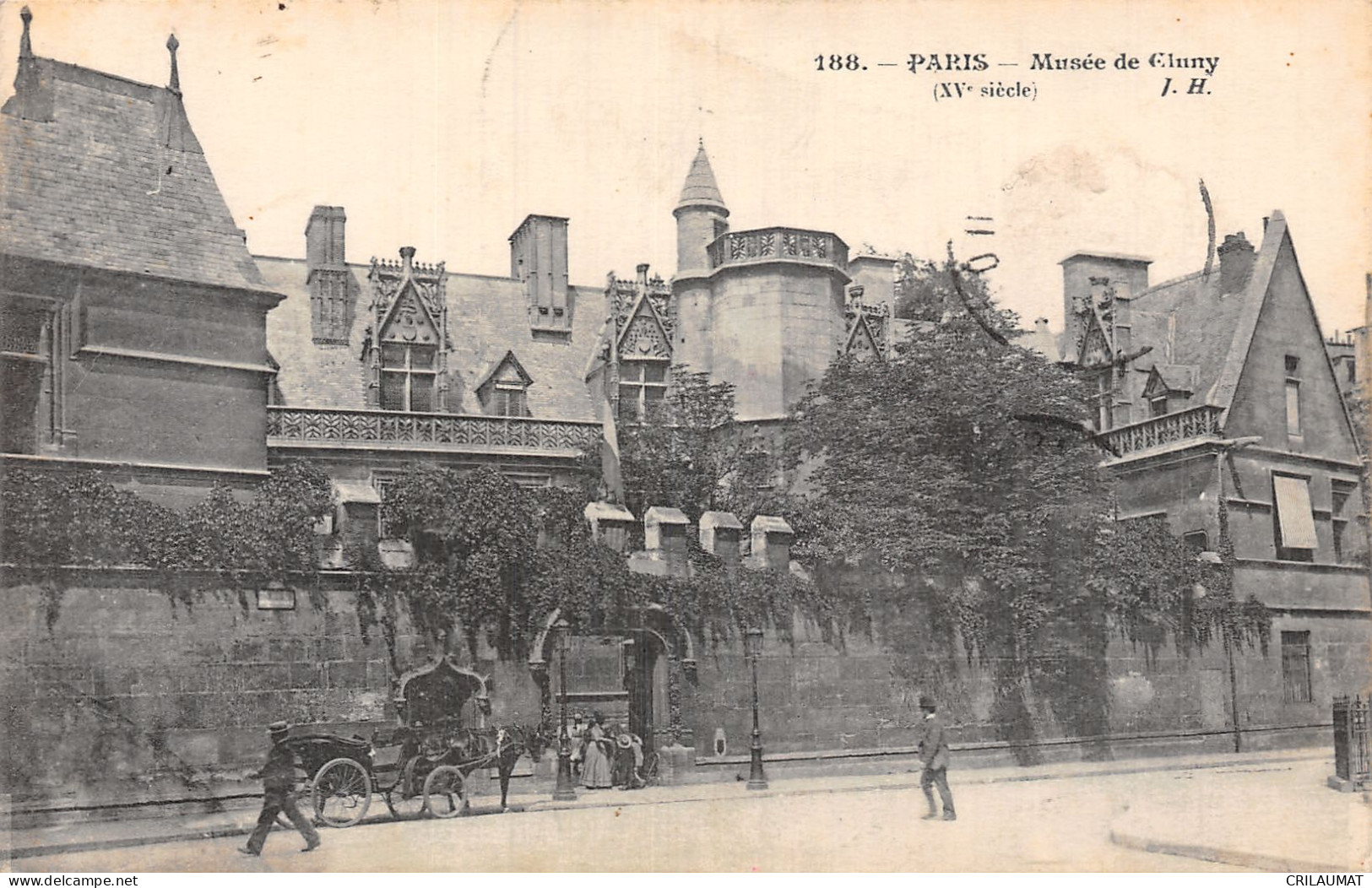 75-PARIS MUSEE DE CLUNY-N°5156-F/0083 - Museen