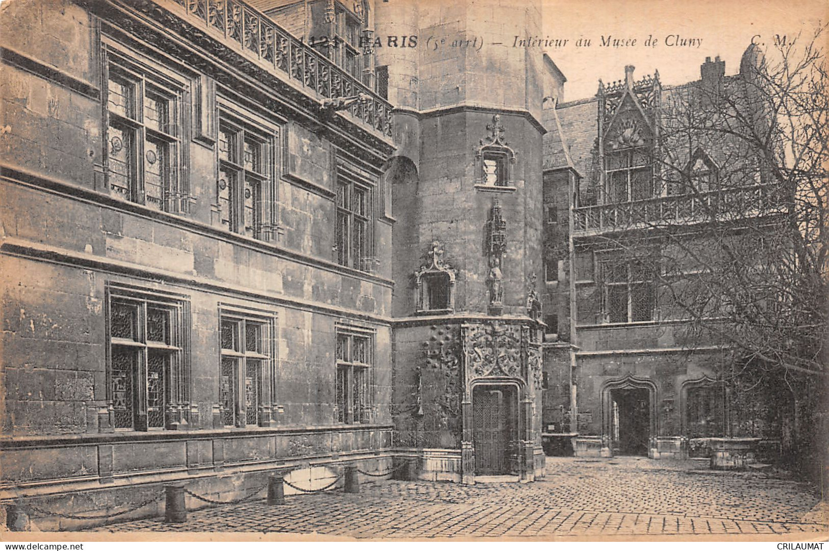 75-PARIS MUSEE DE CLUNY-N°5156-F/0031 - Musées