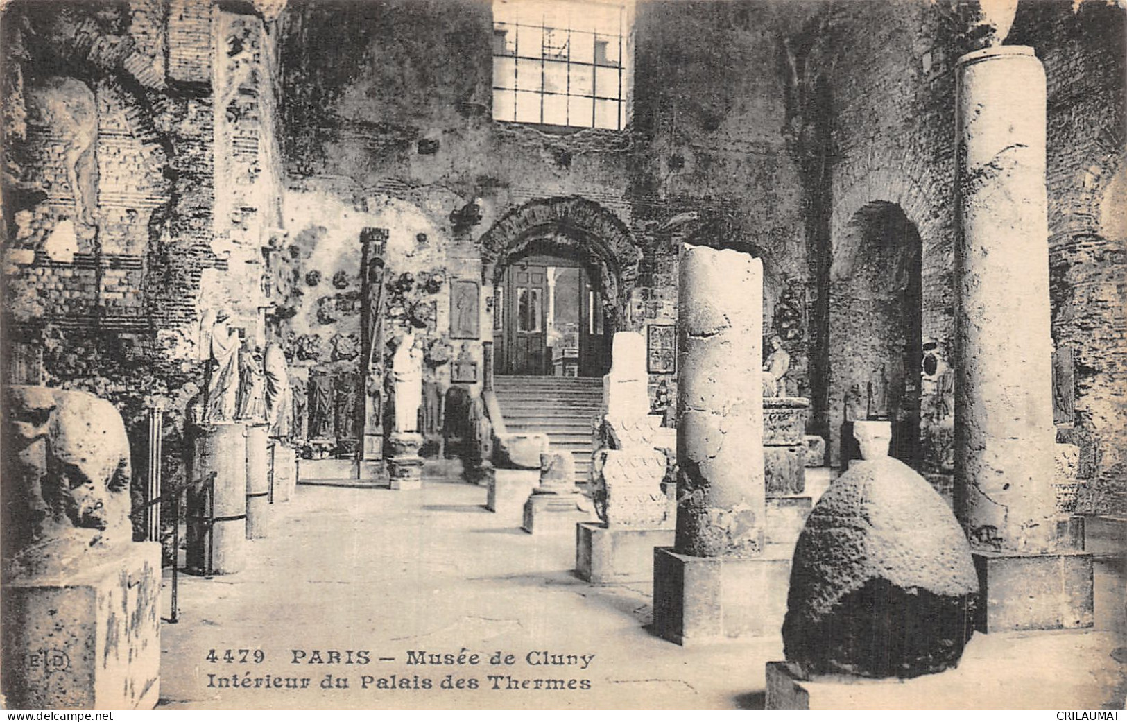 75-PARIS MUSEE DE CLUNY-N°5156-F/0023 - Museen