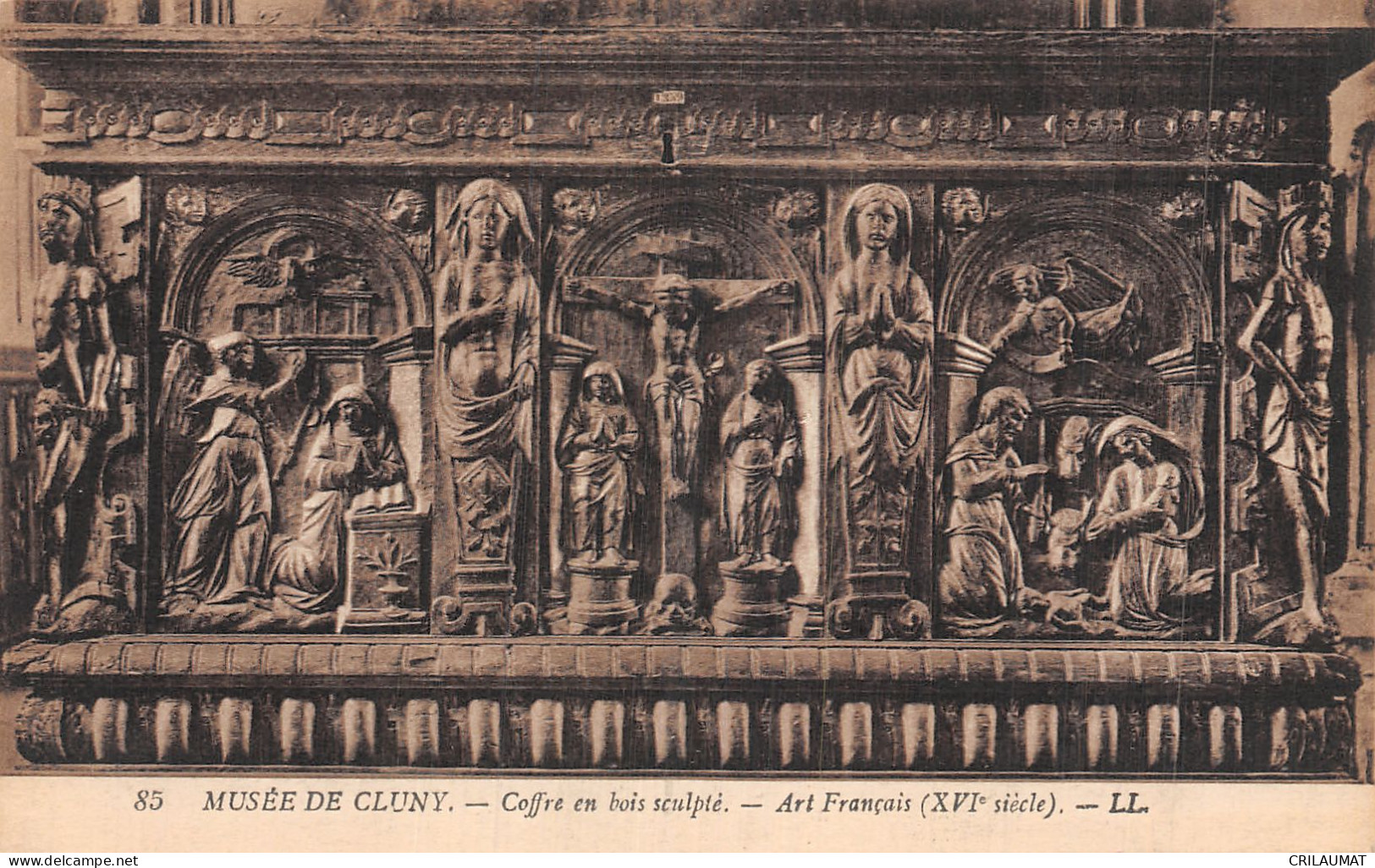 75-PARIS MUSEE DE CLUNY-N°5156-F/0013 - Musées