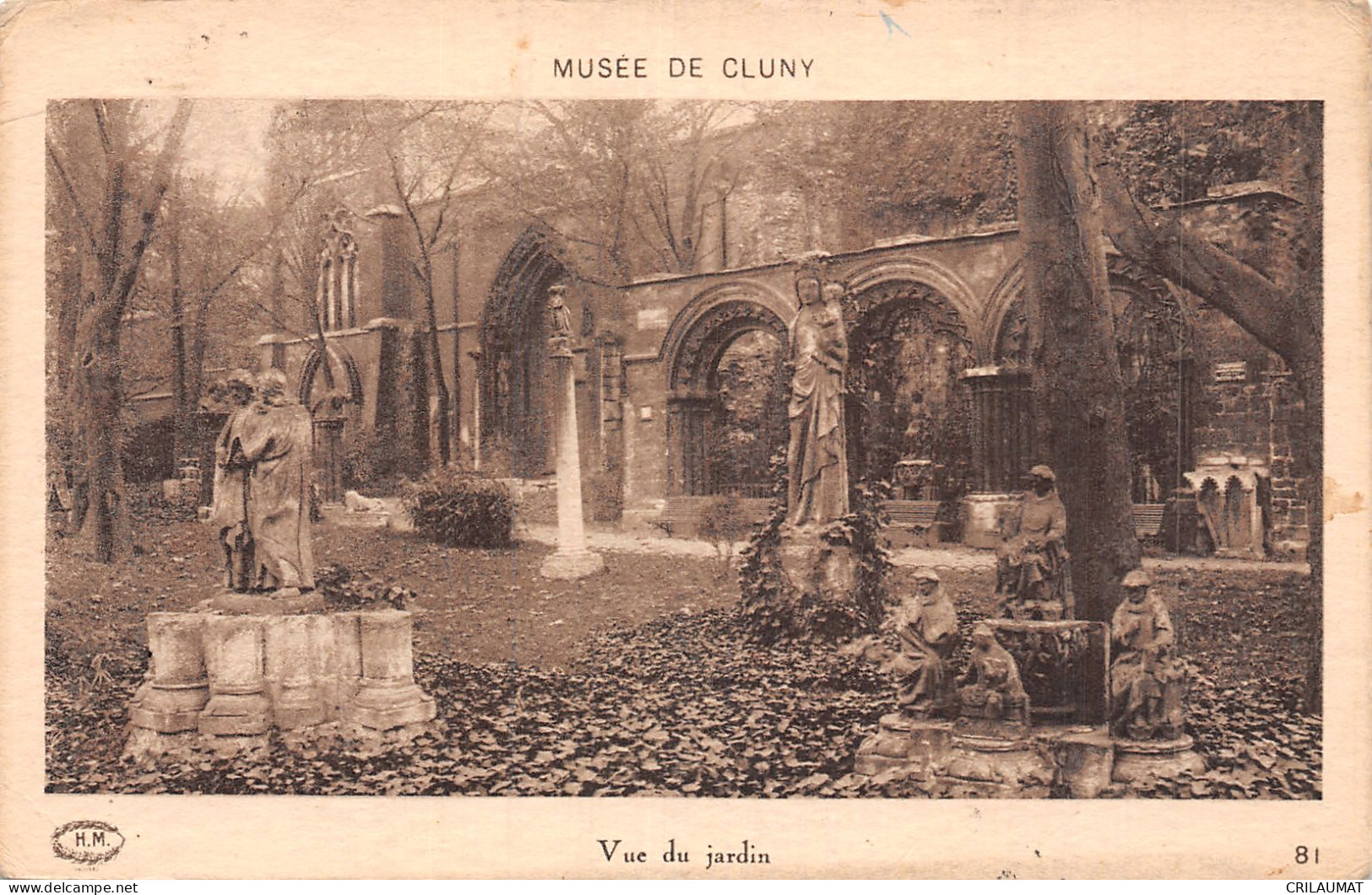 75-PARIS MUSEE DE CLUNY-N°5156-F/0011 - Museen