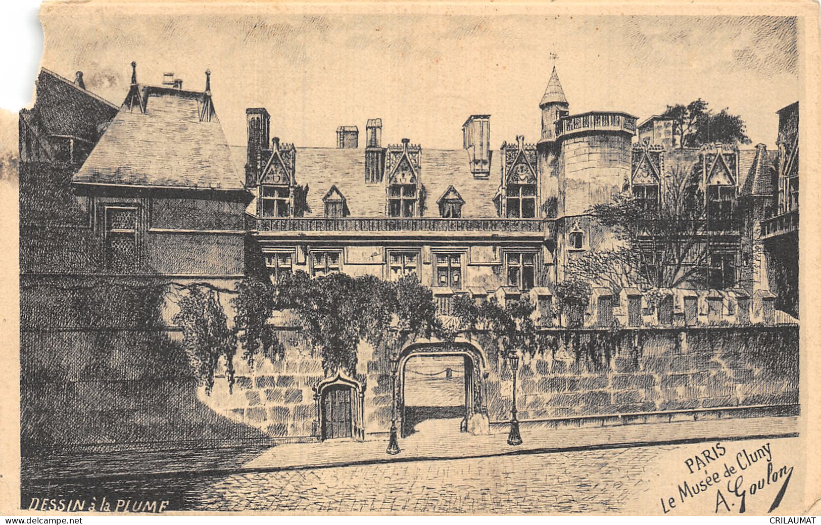 75-PARIS MUSEE DE CLUNY-N°5156-F/0007 - Museen