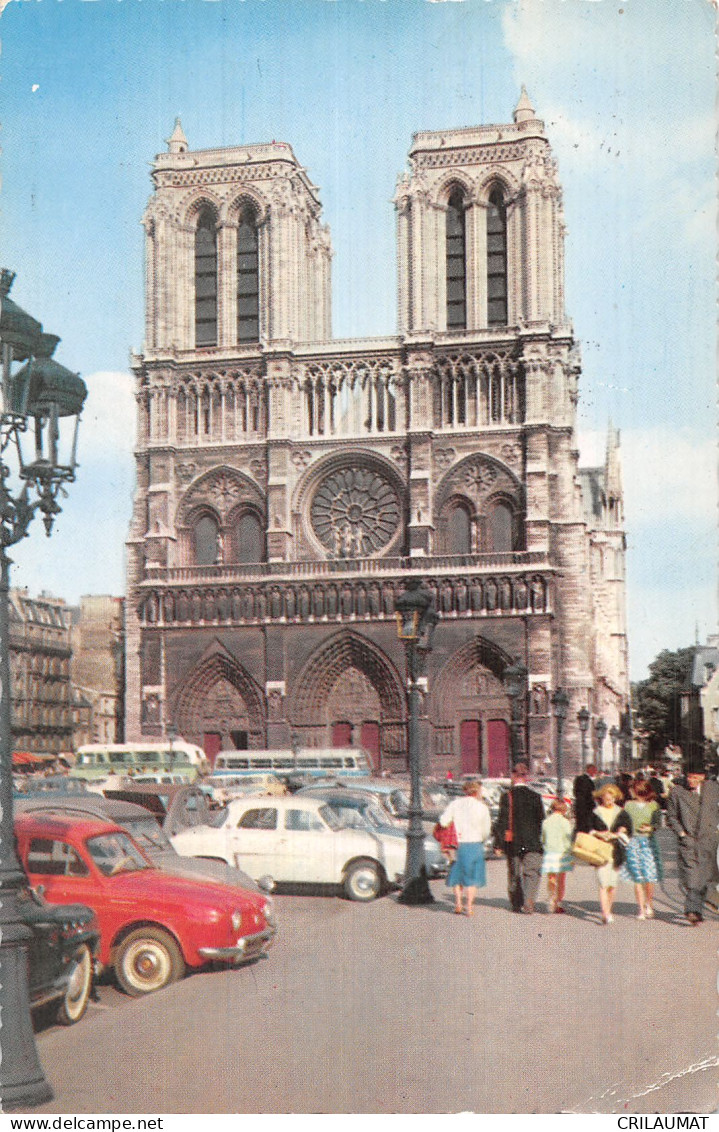 75-PARIS CATHEDRALE NOTRE DAME-N°5156-E/0373 - Notre Dame De Paris