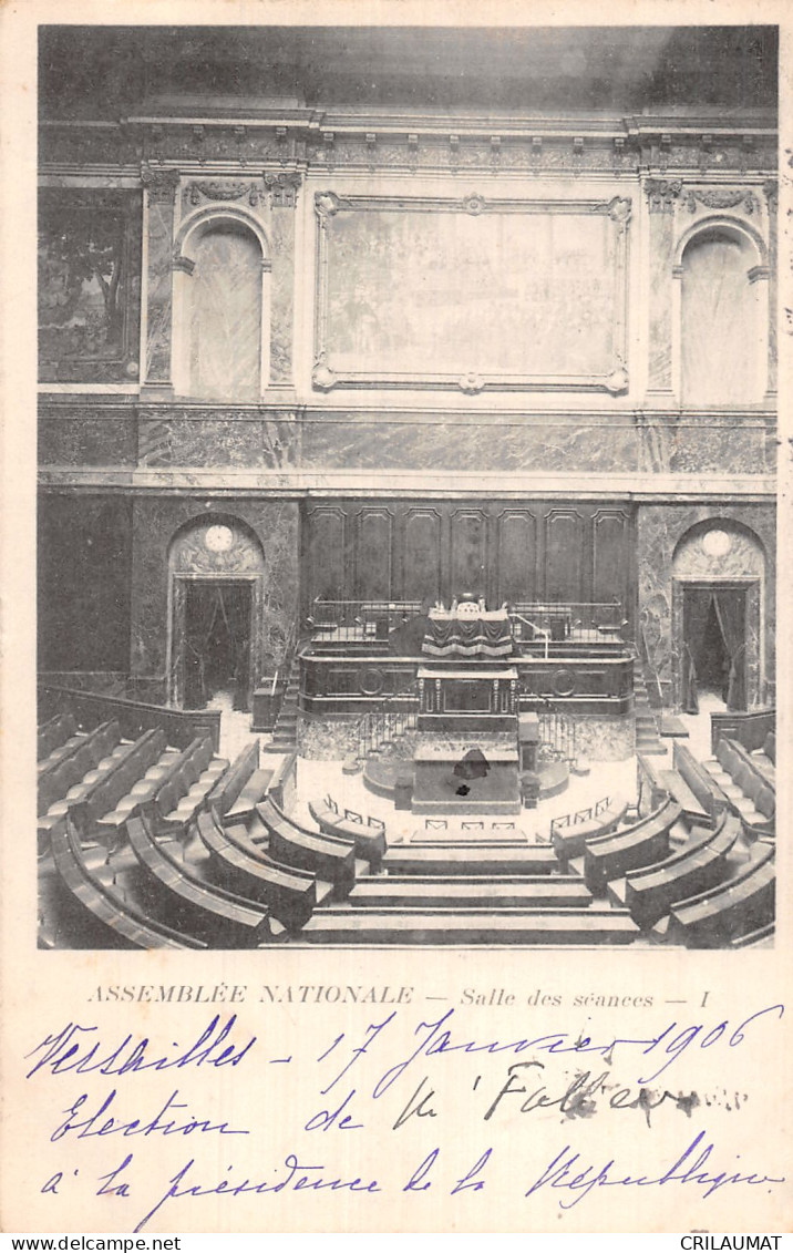 75-PARIS ASSEMBLEE NATIONALE SALLE DES SEANCES-N°5156-H/0399 - Sonstige & Ohne Zuordnung