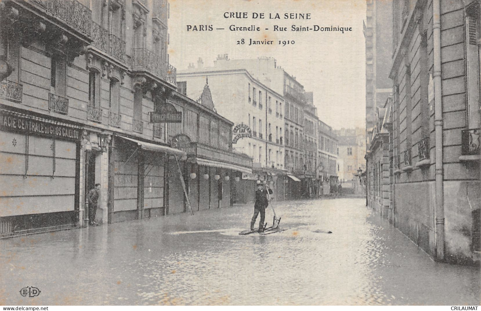 75-PARIS GRENELLE RUE SAINT DOMINIQUE-N°5156-H/0369 - Sonstige & Ohne Zuordnung