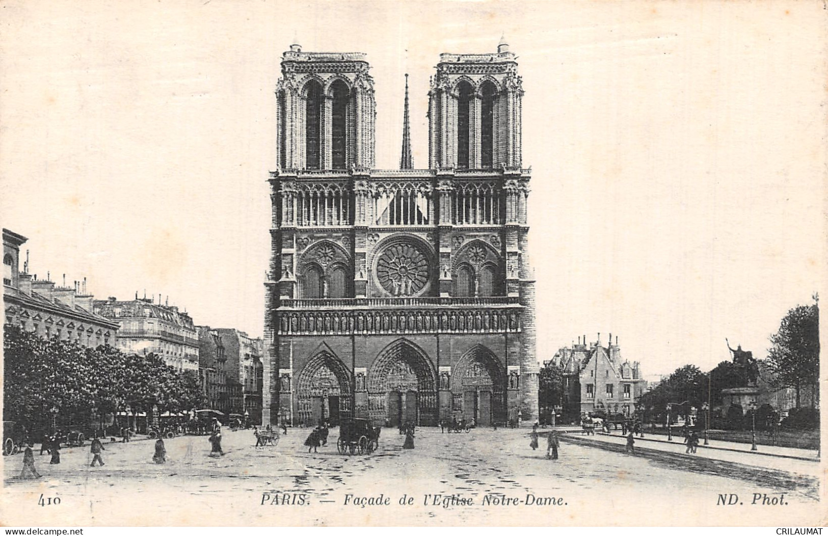 75-PARIS EGLISE NOTRE DAME-N°5156-H/0355 - Eglises