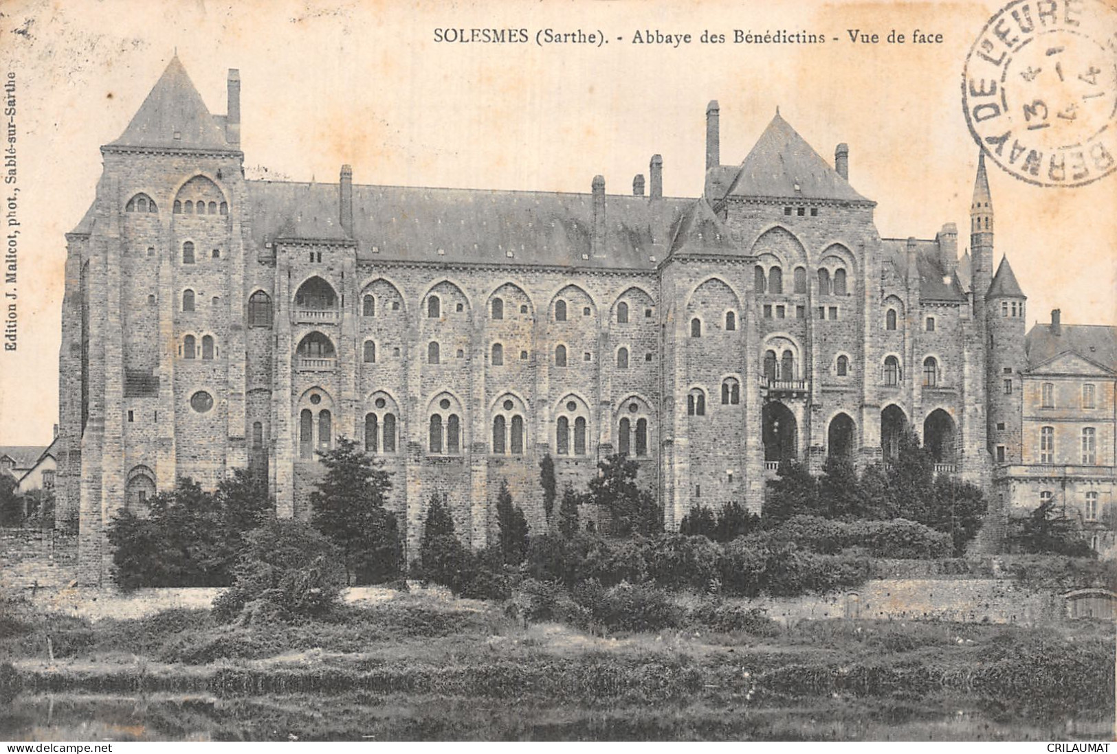 72-SOLESMES-N°5156-H/0347 - Solesmes