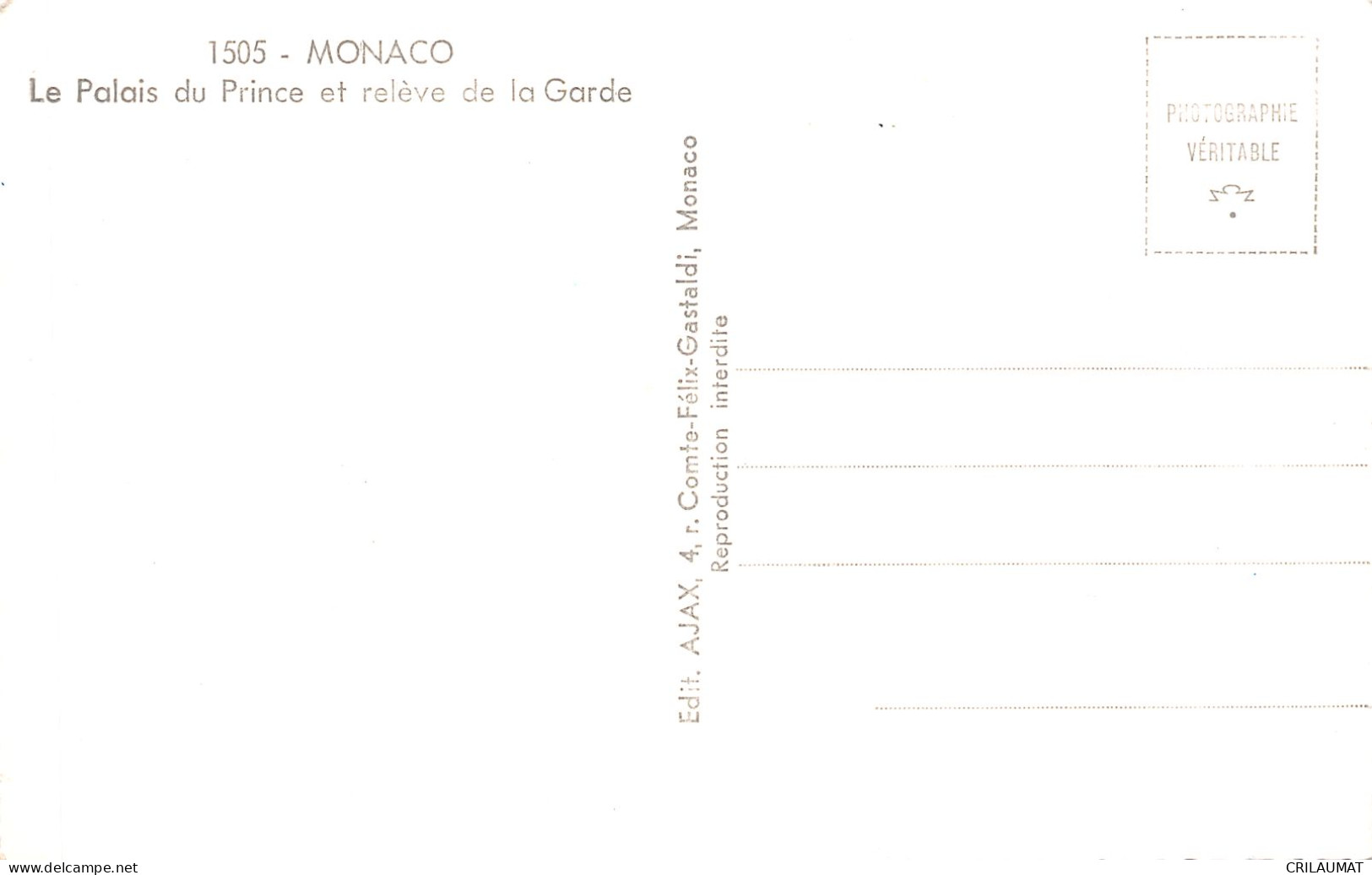 98-MONACO-N°5156-H/0179 - Autres & Non Classés