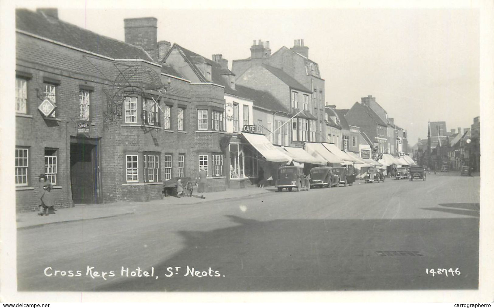 St. Neots Cross Keys Hotel 1941 - Sonstige & Ohne Zuordnung