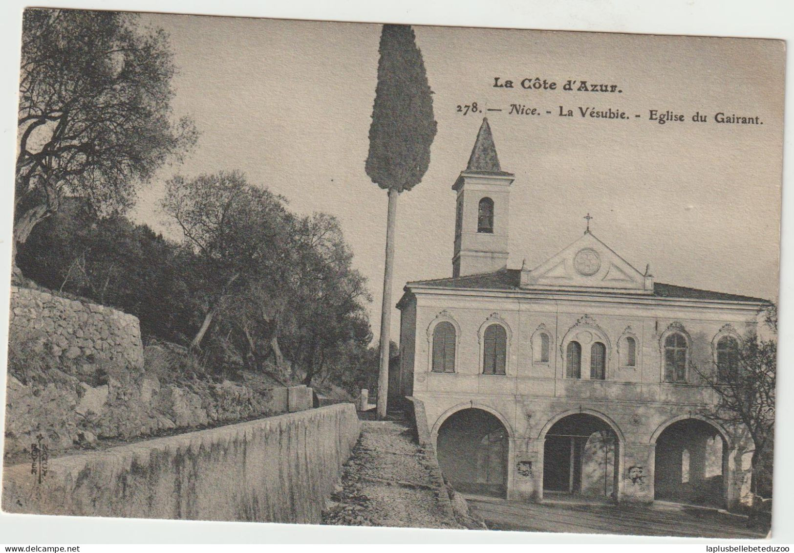 CPA - 06 - NICE - LA VESUBIE - Eglise Du GAIRANT - Vers 1910 - Autres & Non Classés