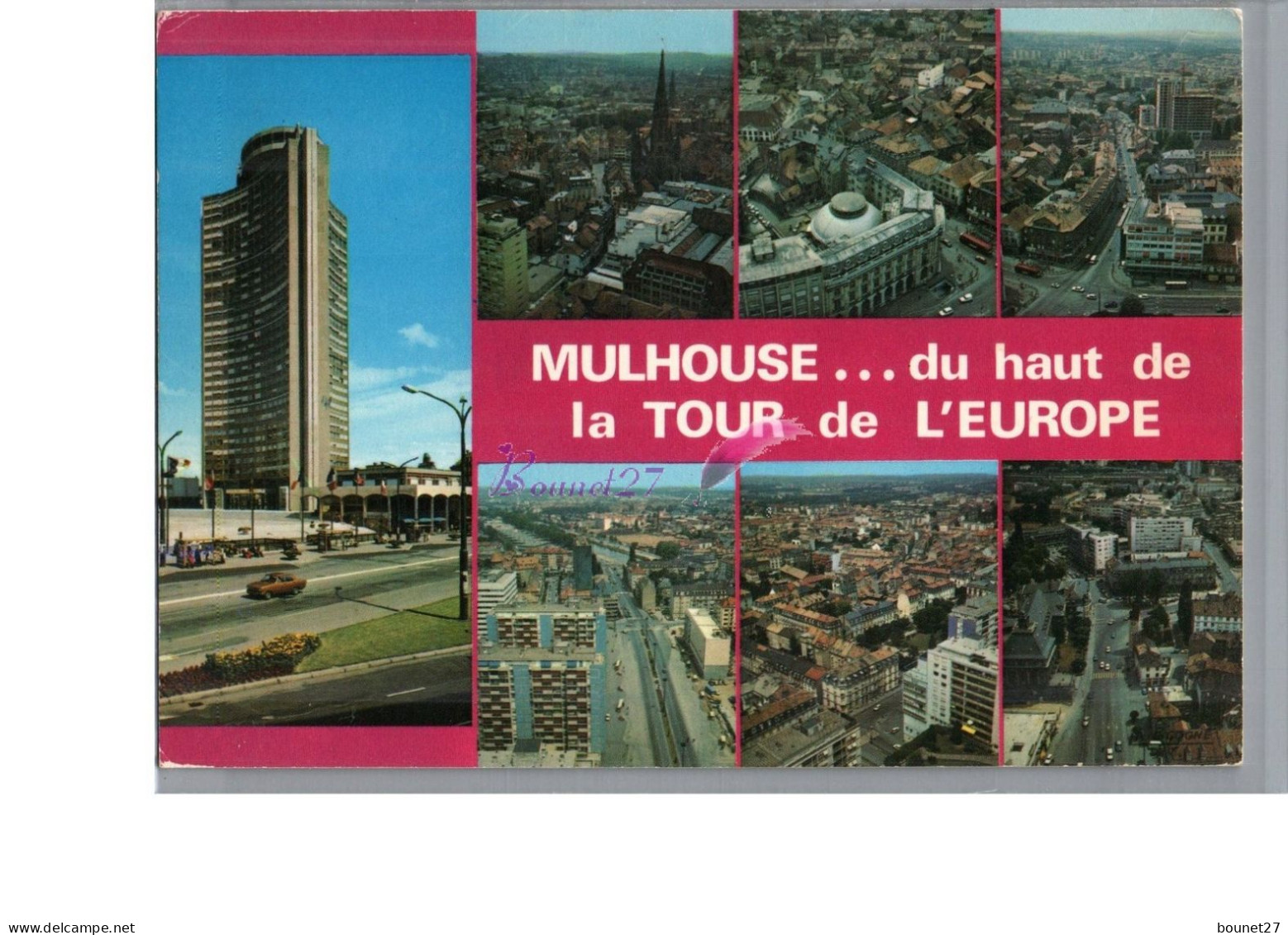 MULHOUSE 68 - Du Haut De La Tour De L'Europe 1977 - Mulhouse
