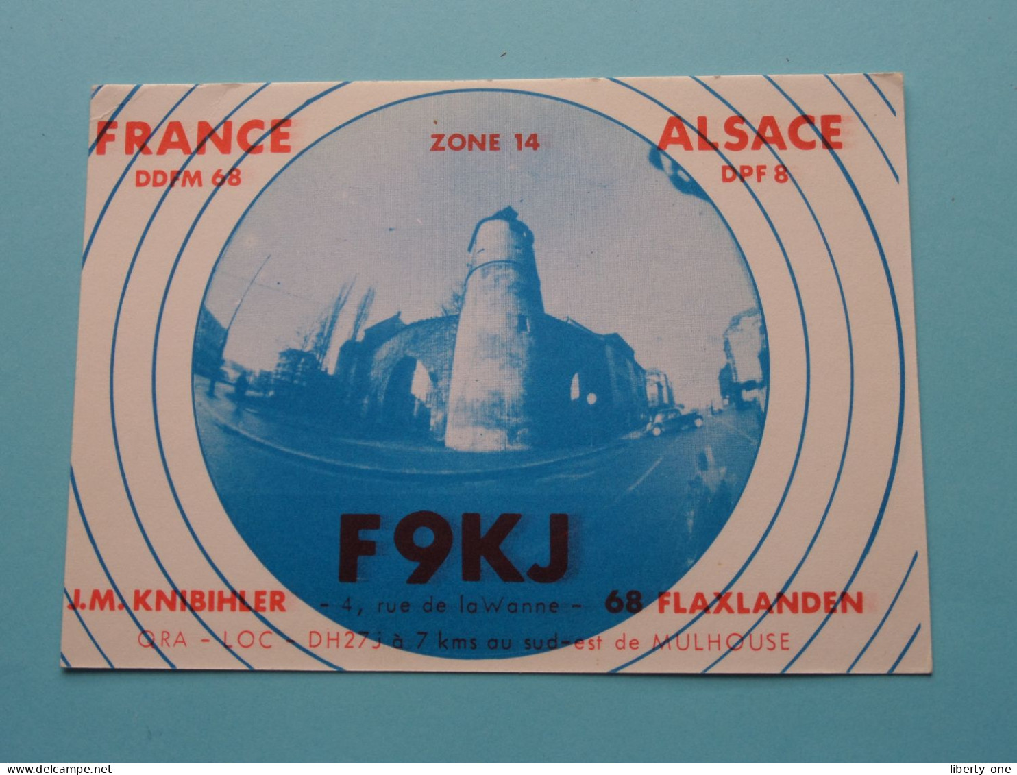 F9KJ - FRANCE > Werner ( Radio / QSL ) 1968 ( See SCANS ) ! - Autres & Non Classés