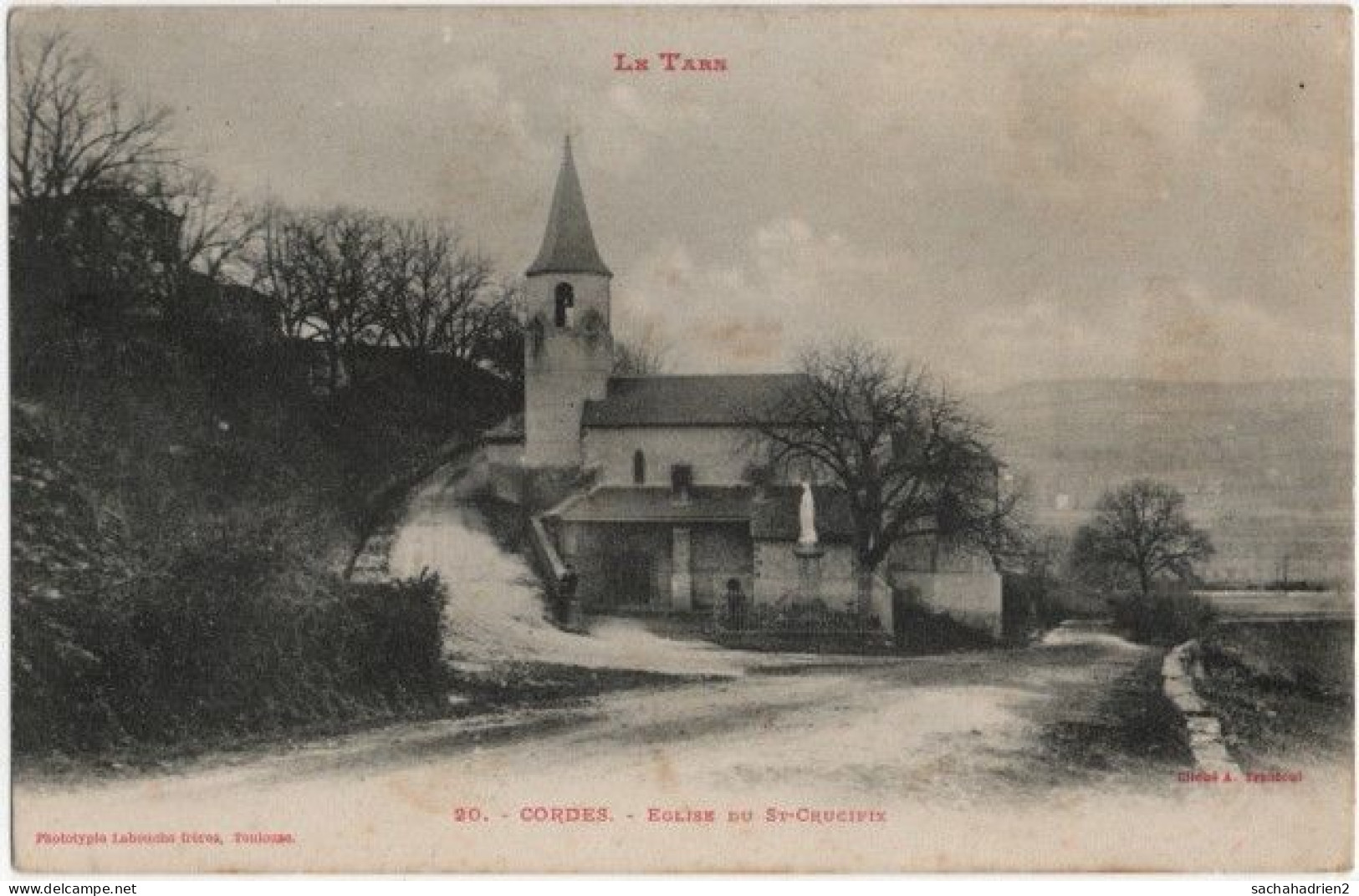 81. CORDES. Eglise Du St-Crucifix. 20 - Cordes