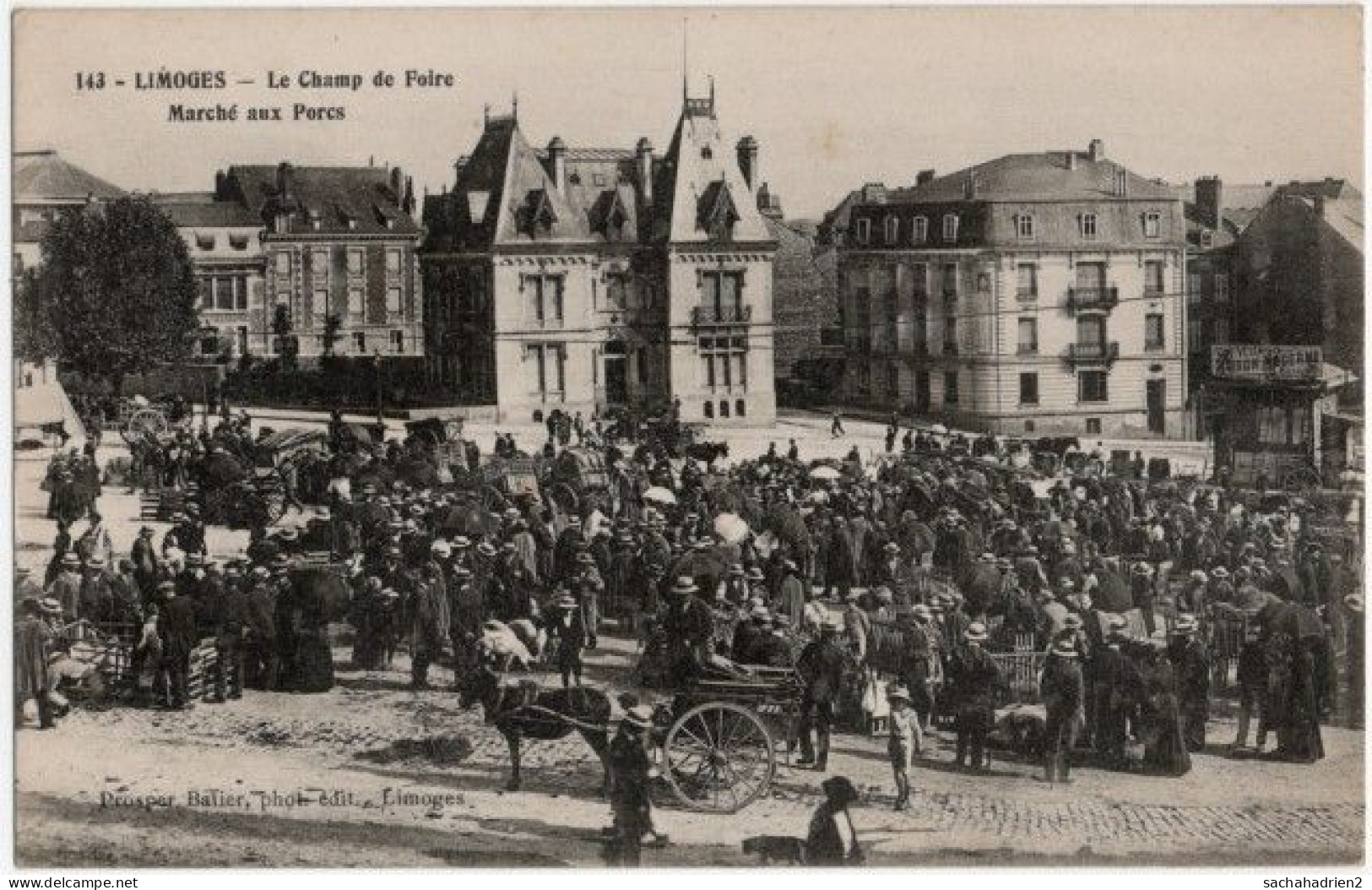 87. LIMOGES. Le Champ De Foire. Marché Aux Porcs. 143 - Limoges