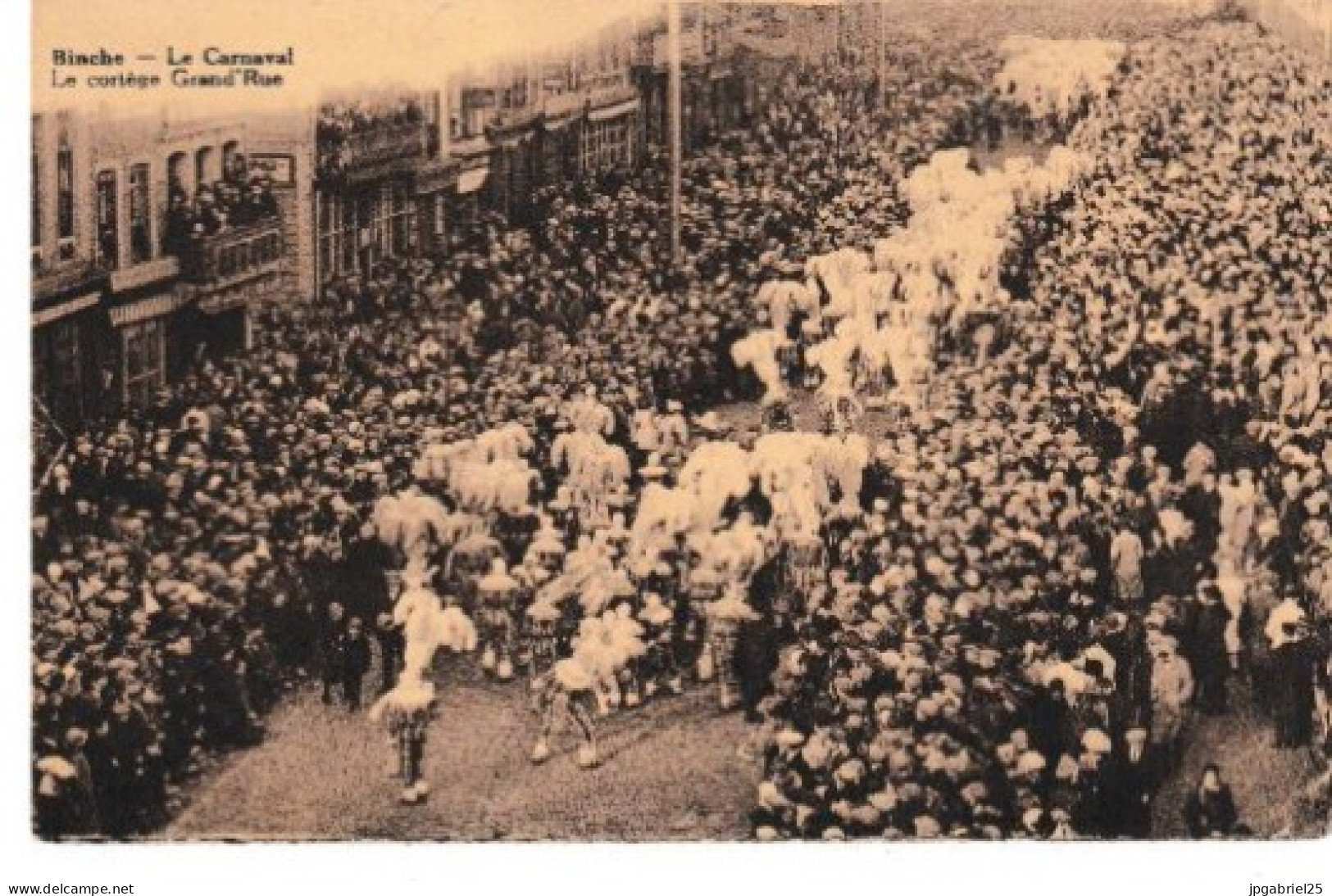 DEND Binche Le Carnaval Le Cortege Grand Rue - Binche