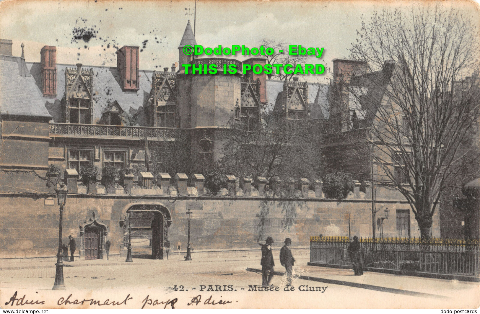 R453889 Paris. 42. Musee De Cluny. Carte Postale - Welt