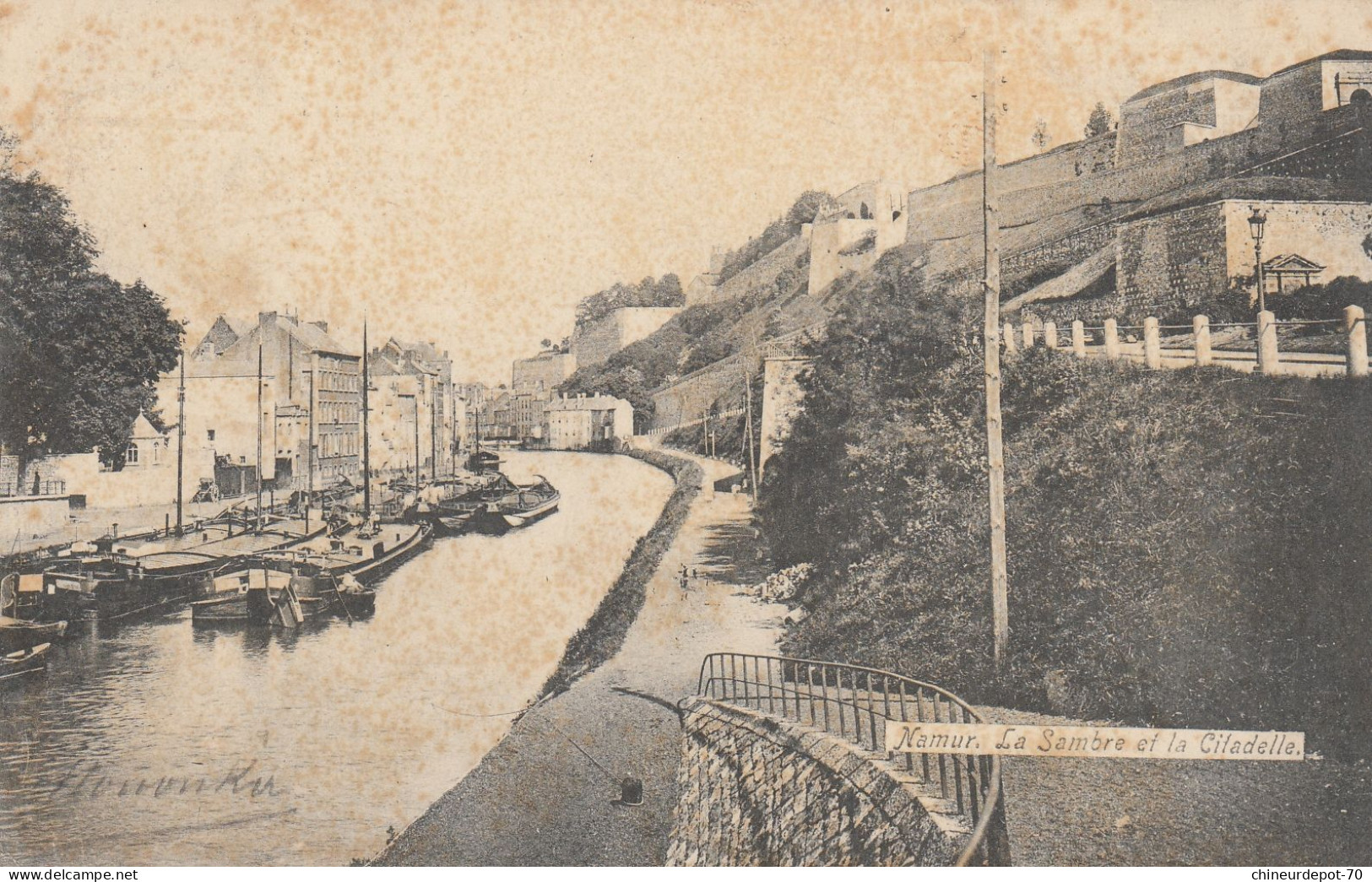 NAMUR   SAMBRE ET LA CITADELLE - Namur