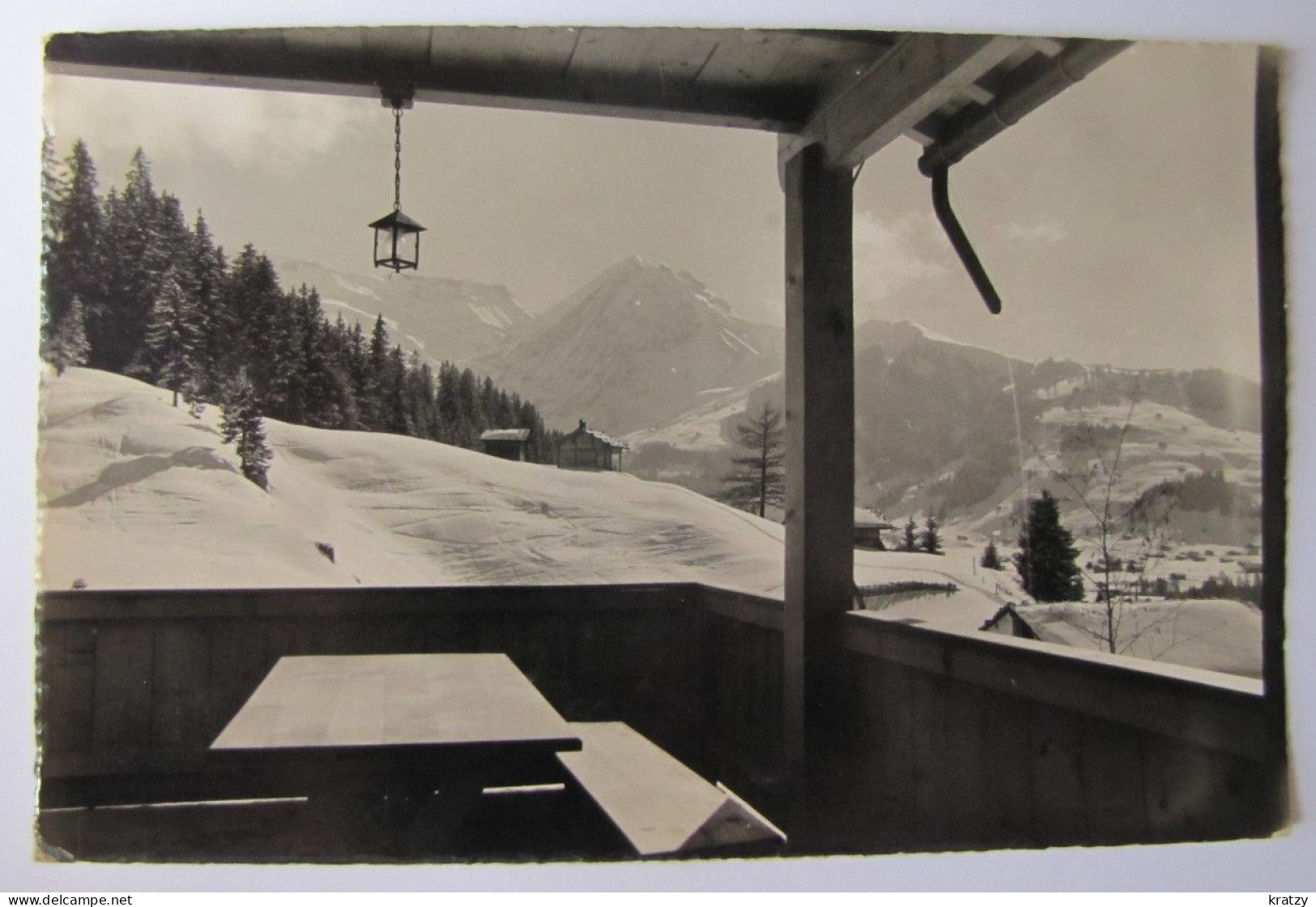 SUISSE - BERNE - ADELBODEN - Chalet Eggetti - 1949 - Adelboden