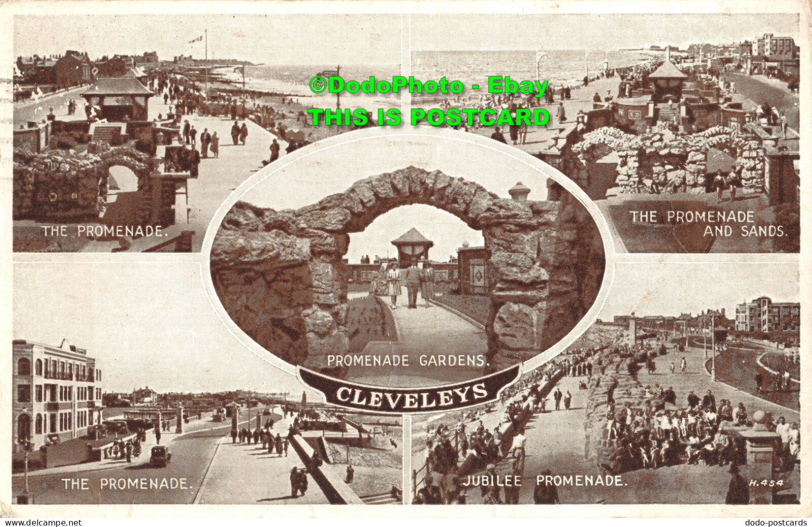 R453898 Cleveleys. H. 454. E. C. And S. 1941 - Welt
