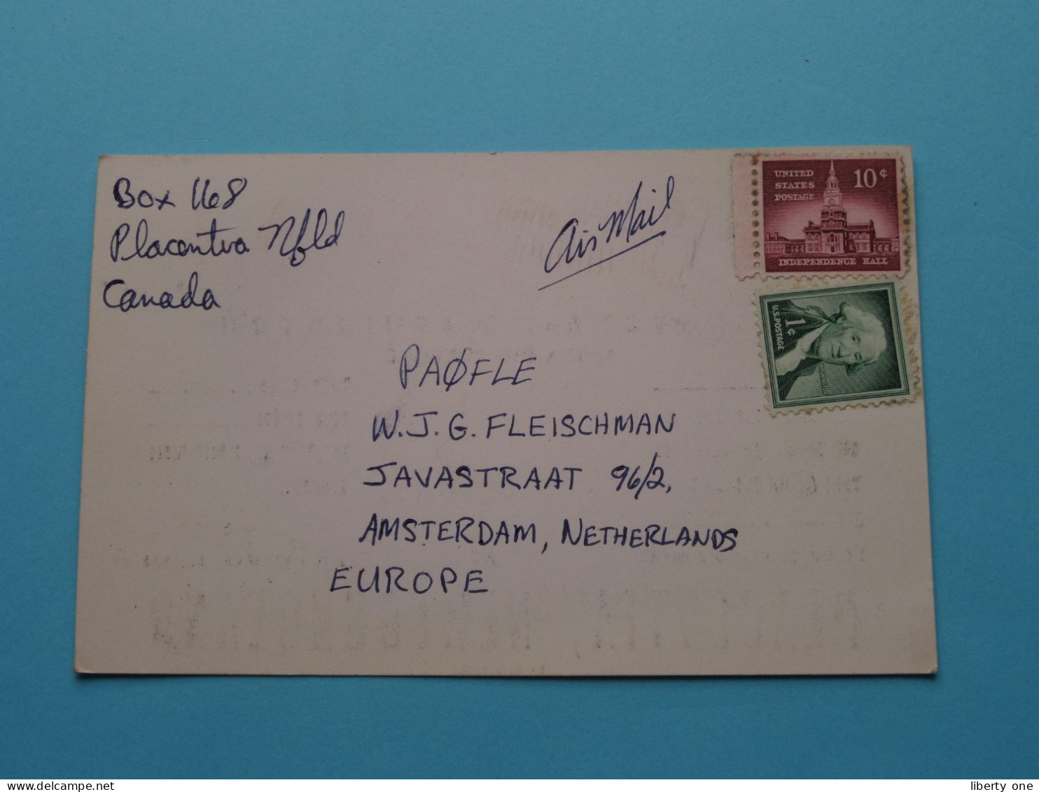 K7GVM - Wenatchee, Washington / VO1 Placentia Newfoundland ( Radio / QSL ) 1963 Amsterdam ( See SCANS ) ! - Sonstige & Ohne Zuordnung