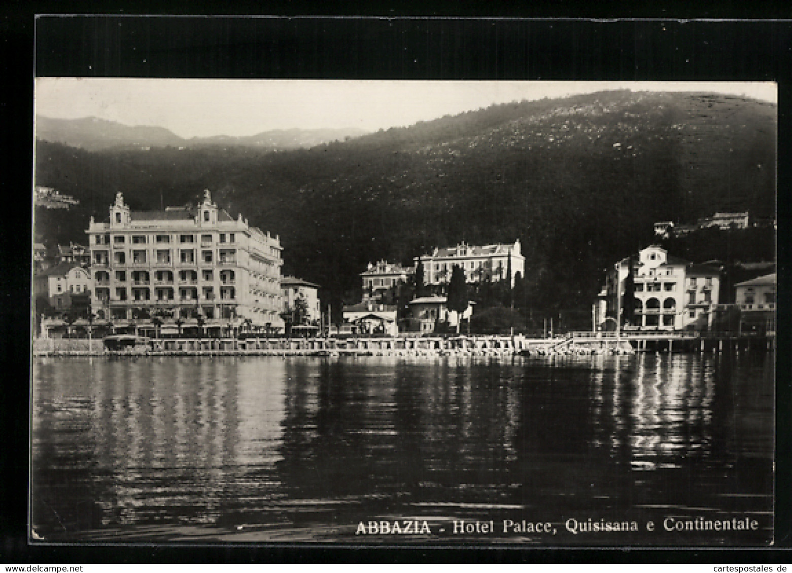 AK Abbazia, Hotel Palace, Quisiana E Continentale  - Croatie