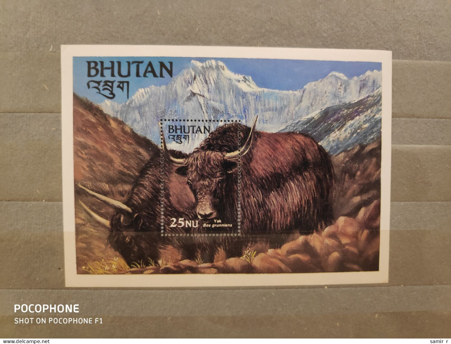 1984	Bhutan	Yak 1 - Bhoutan