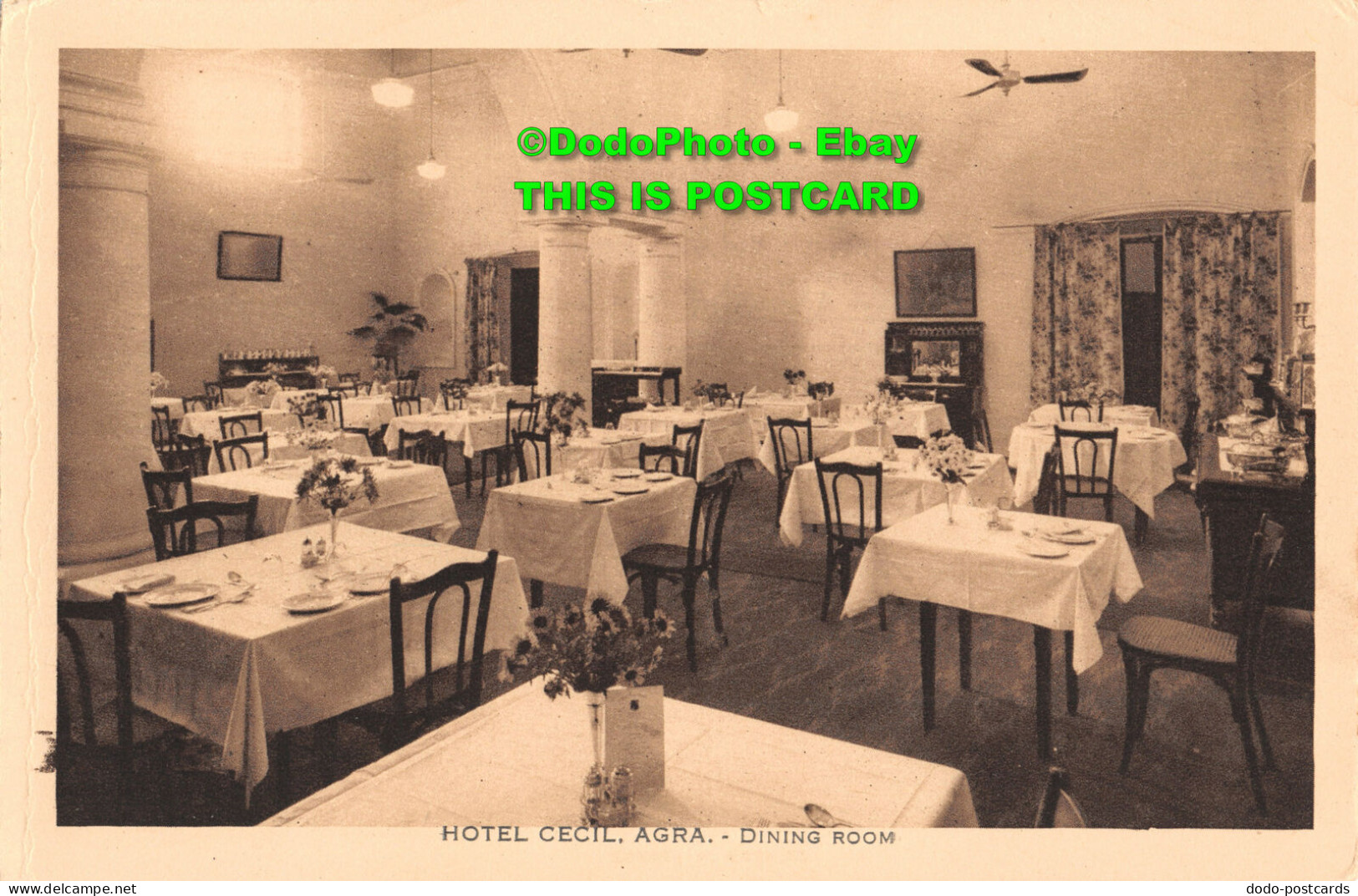 R453996 Hotel Cecil. Agra Dining Room. P. G. Edward - Monde