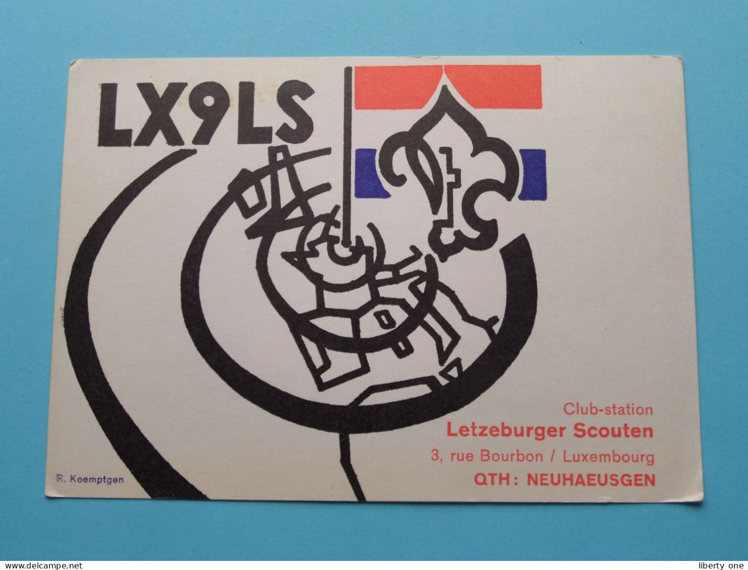 LX9LS - Letzeburger Scouten Luxembourg ( Radio / QSL ) 1968 - PAQFLE ( See SCANS ) ! - Autres & Non Classés