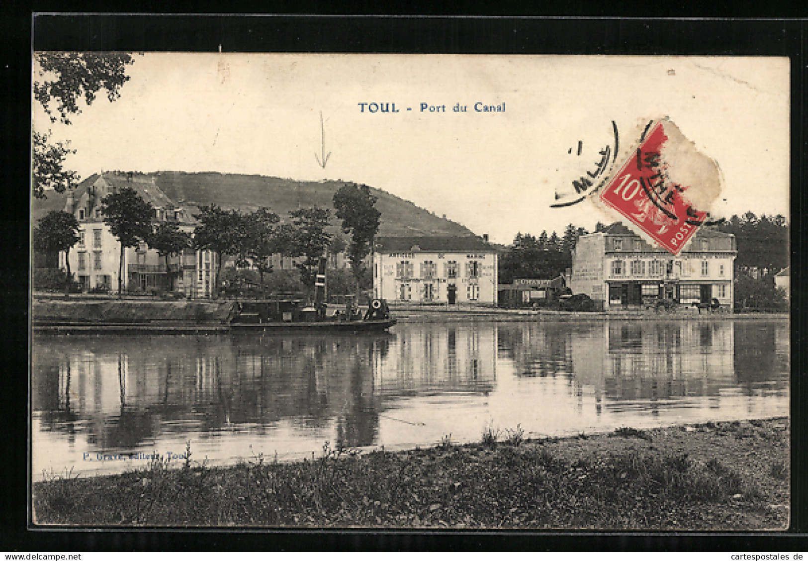 CPA Toul, Port Du Canal  - Toul