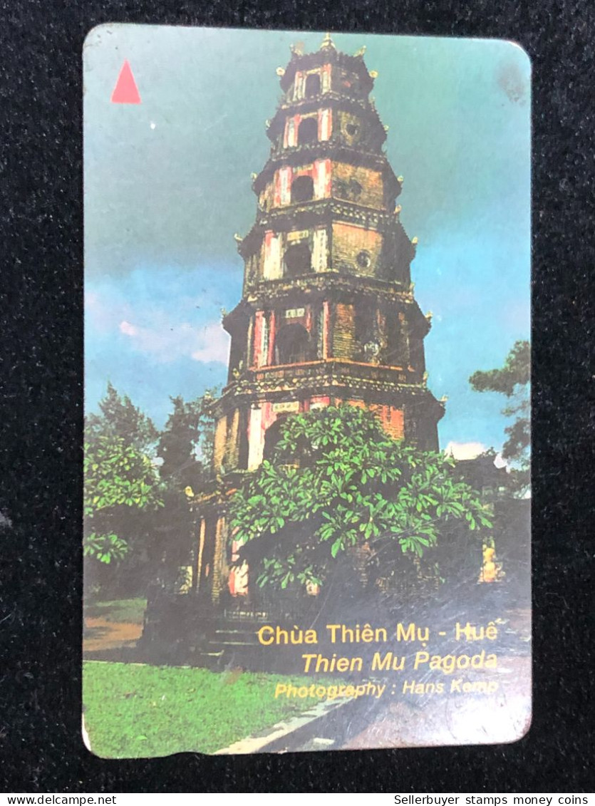 Card Phonekad Vietnam(thien Mu Pagoda- 60 000dong-1997)-1pcs - Vietnam
