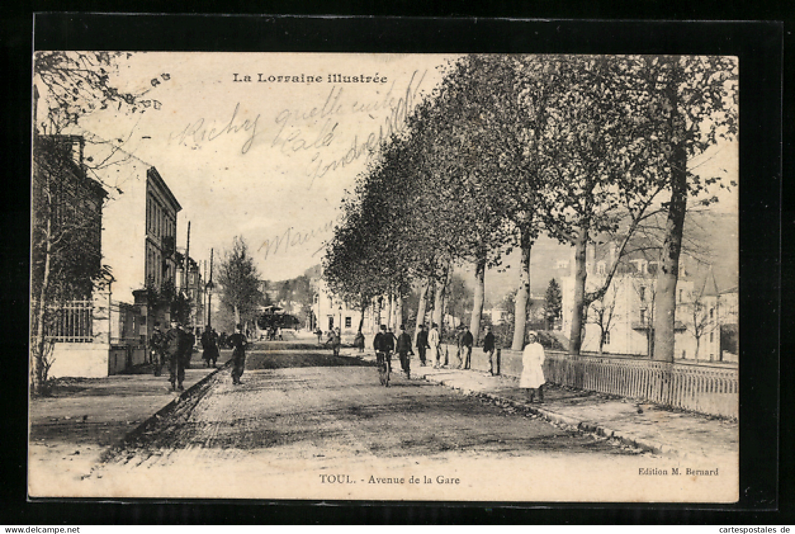 CPA Toul, La Lorraine Illustrée, Avenue De La Gare  - Toul