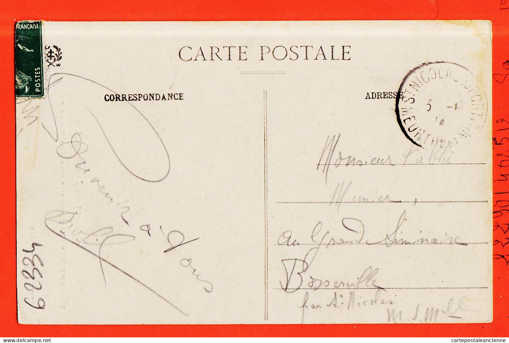 06078 / DOMREMY 88-Vosges Salut Militaire Devant Maison JEANNE ARC 1914 à Abbé MUNIER Seminaire Bosserville-WEICK 579 - Domremy La Pucelle