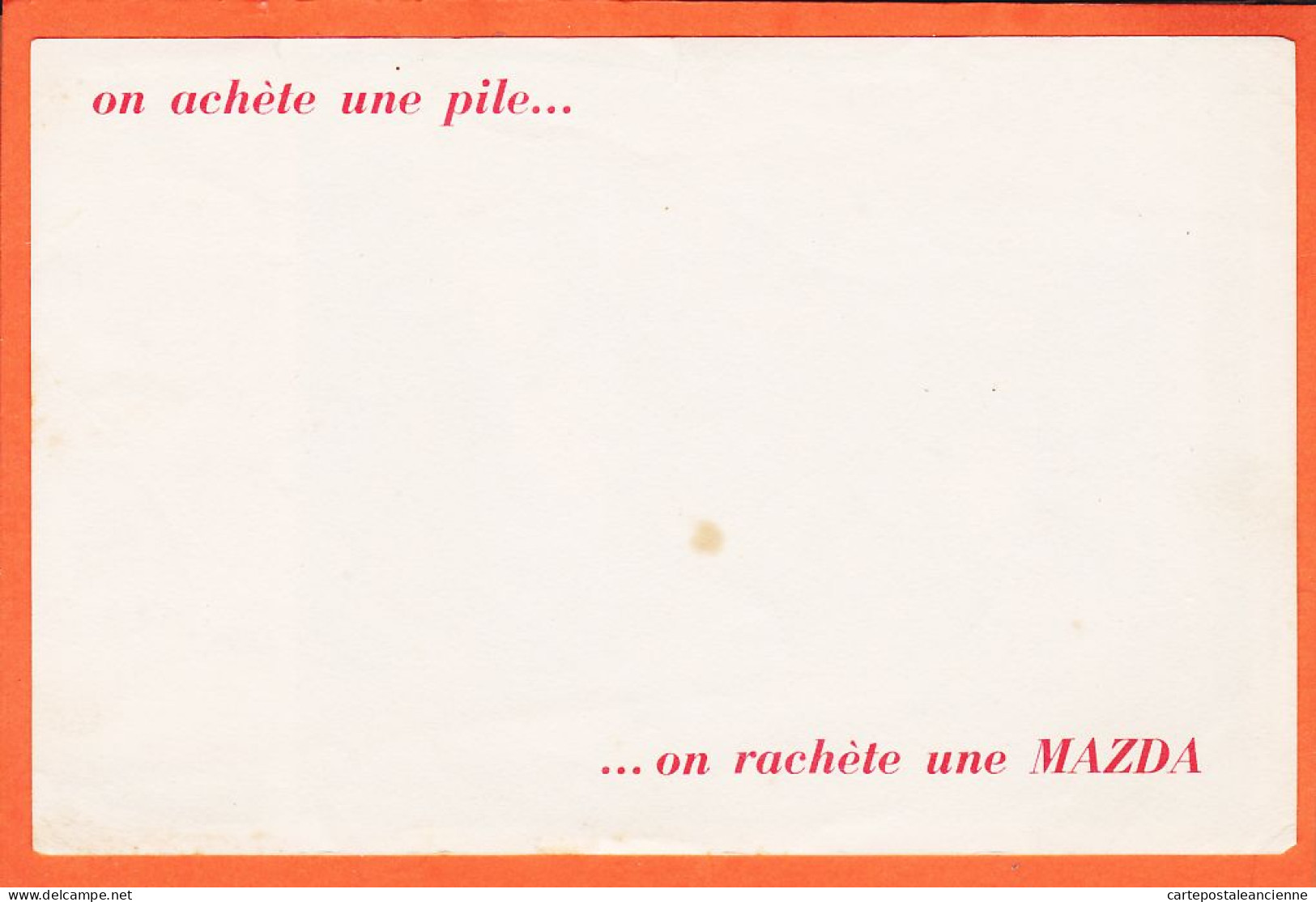 06206 / Buvard N°15 Pile MAZDA Lumière Blanche BUSSY-LE-GRAND 21-Cote D'or Chateau RABUTIN Ensemble N.O Vu Du Parc  - Batterijen