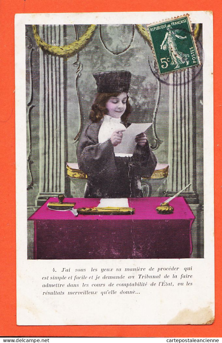 06304 / Métier Avocat Manière De Procéder Petit Avocate N°4 à Denise GATINEAU Rochefort Sur Mer  - Autres & Non Classés