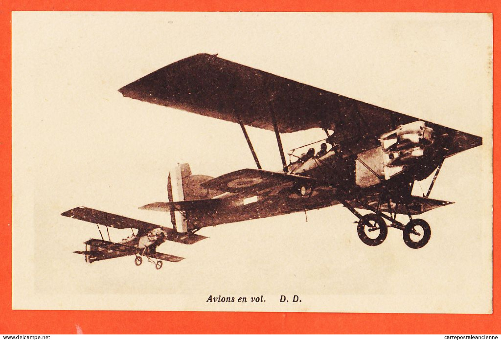 06124 / Avions En Vol à Déterminer 1925s Editeur L. BOISSON 50 Rue Du Temple Paris  - 1919-1938