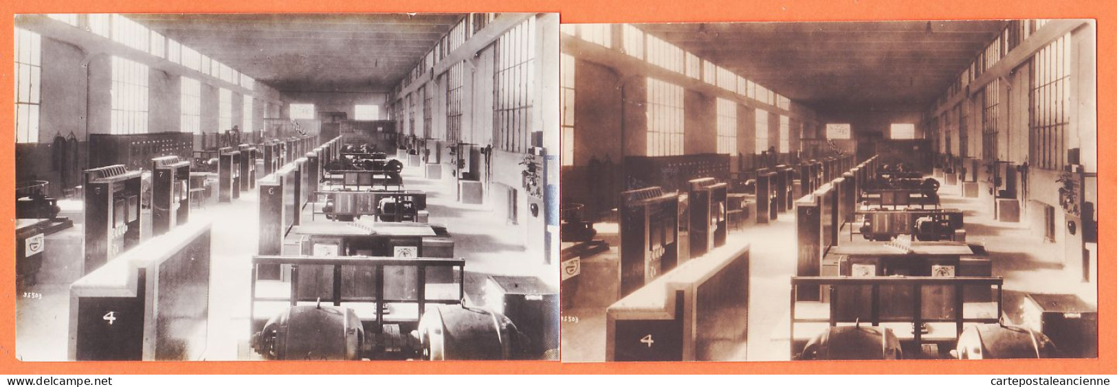 06048 / ♥️ ⭐ ◉ CPA +LA Photographie 92-MALAKOFF Salle Travaux Pratiques Essais Machines Ecole SUP ELECTRICITE 1930s  - Malakoff