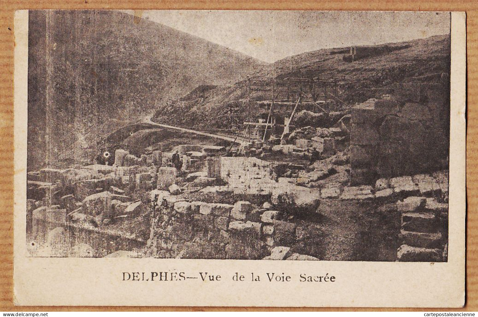 06430 / Grèce DELPHI DELPHES Vue De La Voie Sacrée  1910s Edition Locale - Greece