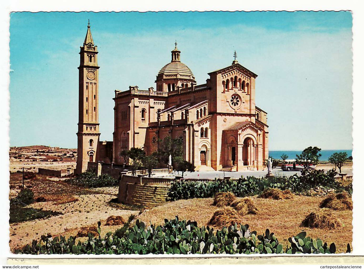 06091 / ⭐ (•◡•) Malte MALTA Ta PINU Sanctuary GOZO 21.03.1966  - Malte