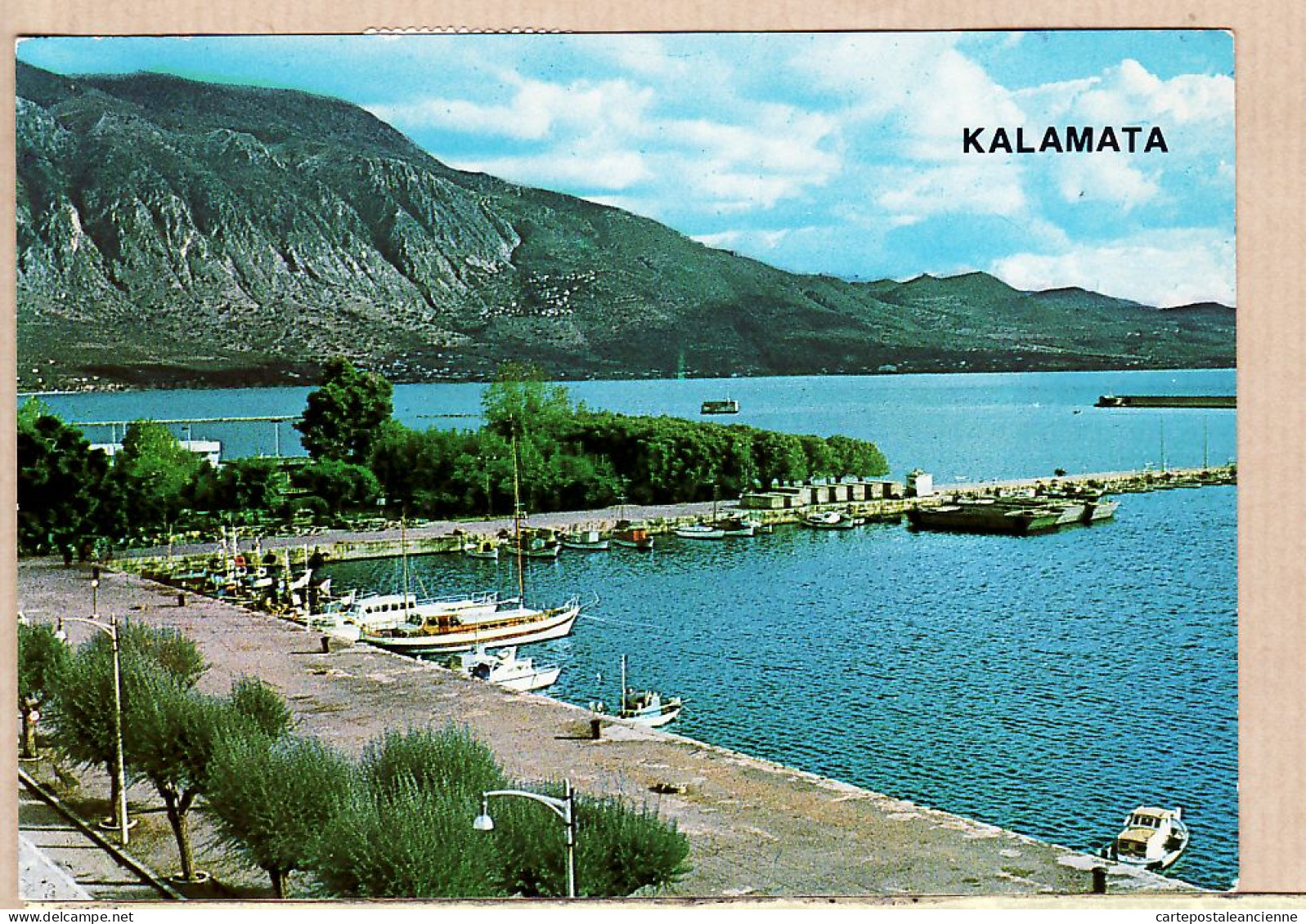 06393 / Grece KALAMATA Port Hellas Hafen Barges Voiliers Quai 1970s N°157 - Greece
